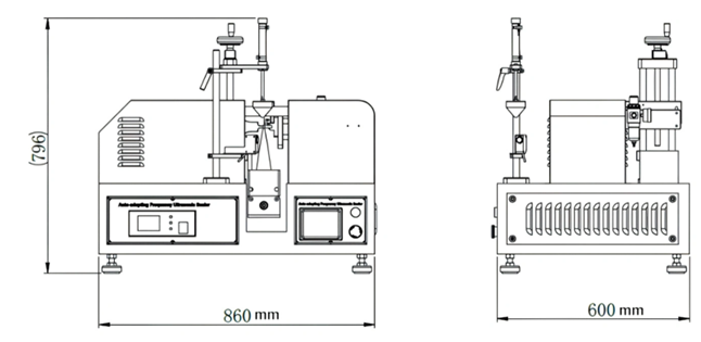 Máy Hàn Tuýp Siêu Âm Tự Động HX-007
