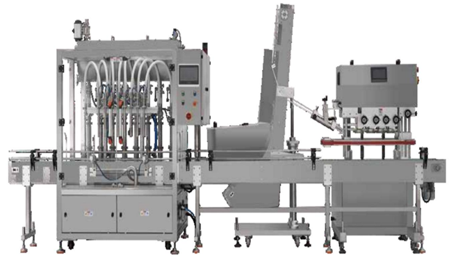 Máy Chiết Rót Tự Động Bằng Bơm Cánh Gạt