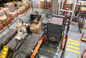 Automatic Palletizing System For Cartons