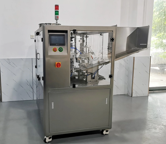 Máy chiết rót và hàn tuýp HX-009H