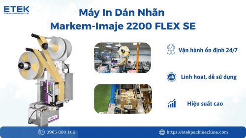 Máy In Dán Nhãn Markem-Imaje 2200 FLEX SE