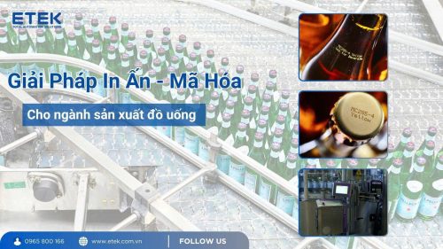 Giải pháp in ấn – mã hóa cho ngành đồ uống